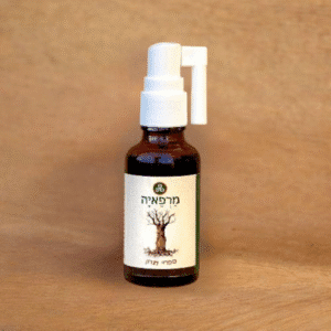 ספריי לגרון<br /> צמחי מרפא ושמנים אתריים<br />30 מ"ל