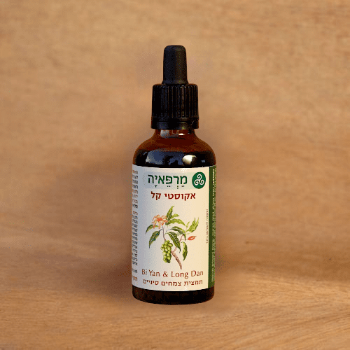 אקוסטיקל - דלקות אוזניים <br /> 50 מ"ל <br /> Bi Yan & Long Dan