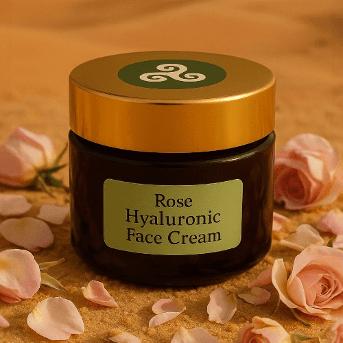 קרם פנים ורד הילאורוני - 50 מ"ל - קרם פנים עשיר ומופלא בניחוח ורד משכר